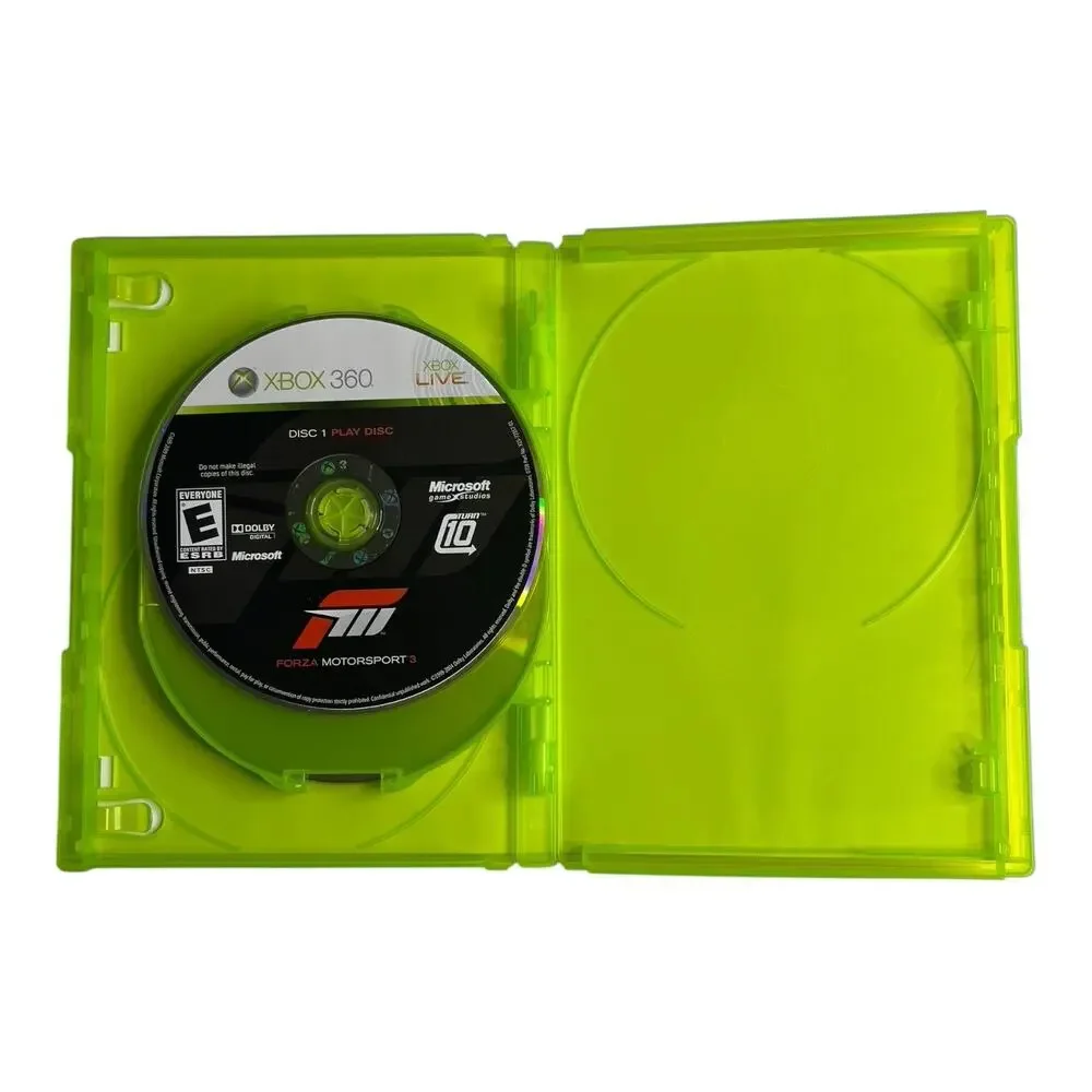 Xbox 360 Forza Motorsport 3 + Halo 3 ODST No Manuals Video Game Bundle Lot of 2‎